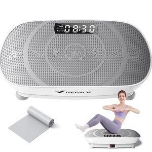 Vibration Plate Exercise Machine - Gray